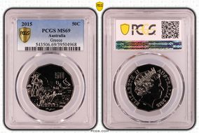 2015 50C Greece MS69