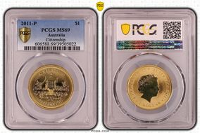 2011-P $1 Citizenship MS69