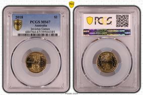 2018 $2 Invictus Games MS67
