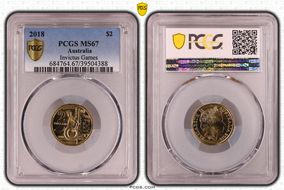 2018 $2 Invictus Games MS67