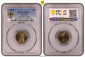 2018 $2 Invictus Games MS67