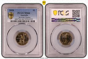2018 $2 Invictus Games MS66