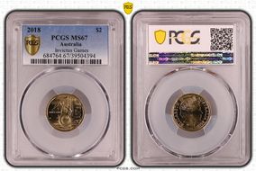 2018 $2 Invictus Games MS67