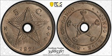 1921 (H) 5C Le Van-196 L2 Heaton MS65