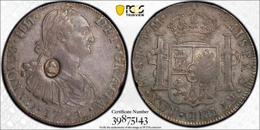 (1797) $1 S-3765A KM-634 C/M on Mex 8R XF45
