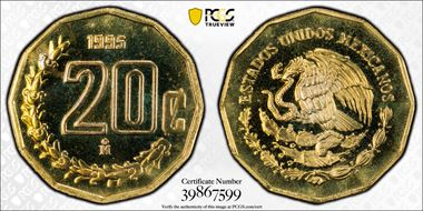 1995-Mo 20C PR67CAM