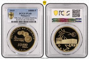 2019 10000 P 70th Ann of Central Banking PL68