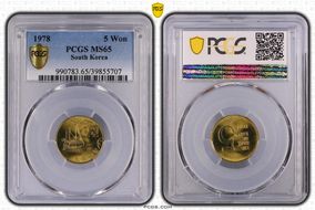 1978 5 Won MS65