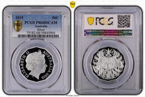 2015 50C Silver PR68DCAM
