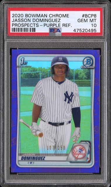 2022 Bowman Draft #BDC75 Jasson Dominguez Rookie Card – PSA MINT 9 on  Goldin Auctions