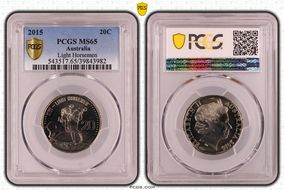 2015 20C Light Horsemen MS65