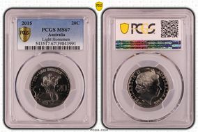 2015 20C Light Horsemen MS67