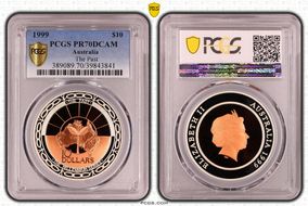 1999 $10 The Past PR70DCAM
