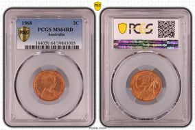 1968 2C MS64RD