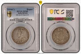 1919(C) Rupee SW-8.45 Prid-215 XF45