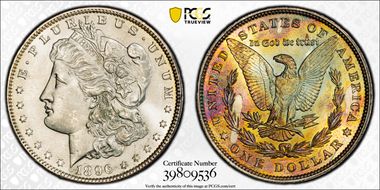 1896 $1 MS67
