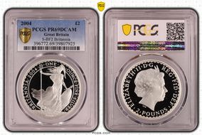 2004 £2 S-BF2 Britannia Ag PR69DCAM
