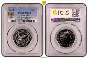 2017 20C S.S. Vyner Brooke MS69