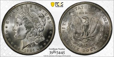 1884-O $1 MS65