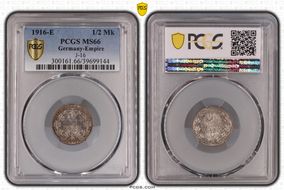 1916-E 1/2 Mk J-16 MS66