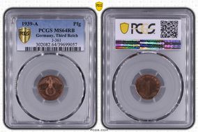 1939-A Pfg J-361 MS64RB