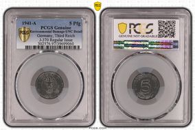 1941-A 5 Pfg J-370 Regular Issue N1