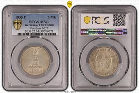 1935-F 5 Mk Potsdam J-357 MS61