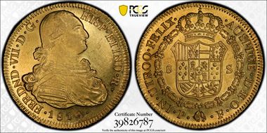 1816-P F 8 Esc Restrepo-128.23 AU58