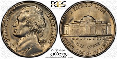 1939 5C Doubled Monticello MS67FS