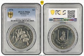 1970 $4 F.A.O. PR66