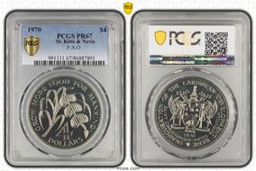 1970 $4 F.A.O. PR67
