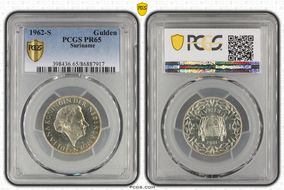 1962-S Gulden PR65