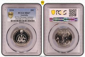 2016 20C 50 Yrs Decimal Currency MS67