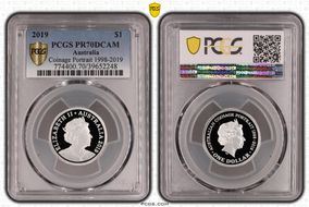 2019 $1 Coinage Portrait 1998-2019 PR70DCAM