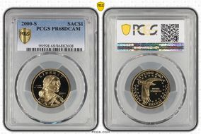 2000-S SAC$1 PR68DCAM