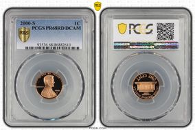 2000-S 1C PR68DCAM
