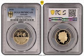2018 $1 Armistice Centenary PR70DCAM