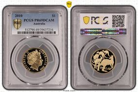 2010 $1 PR69DCAM