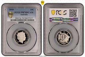 2010 10C PR70DCAM