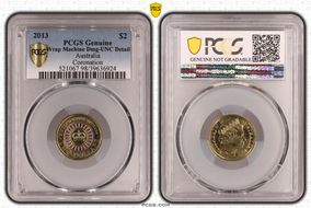 2013 $2 Coronation Colorized N1