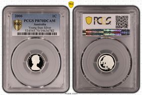 2006 1C Young Bust Silver PR70DCAM