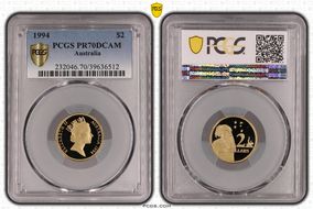 1994 $2 PR70DCAM