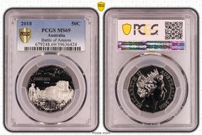 2018 50C Battle of Amiens MS69