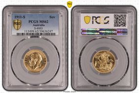 1911-S Sov S-4003 MS62