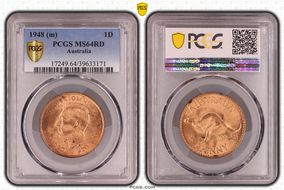 1948 (m) 1D MS64RD
