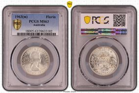 1963(m) Florin MS63