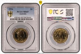 1994 $1 MS69