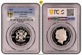 2001 50C Queensland PR70DCAM