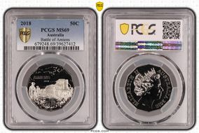 2018 50C Battle of Amiens MS69