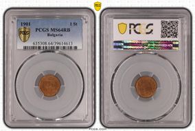 1901 1 St KM-22.1 MS64RB